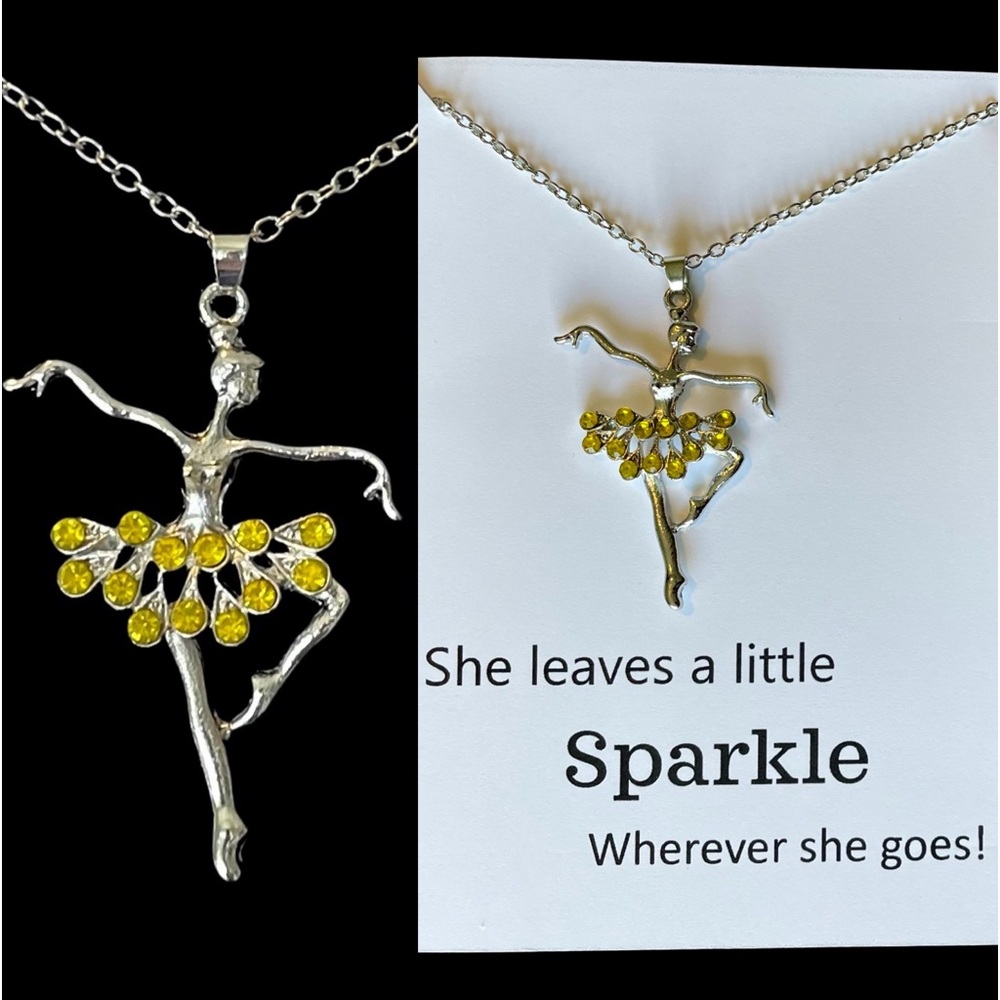🆕 Ballerina Necklace - Yellow